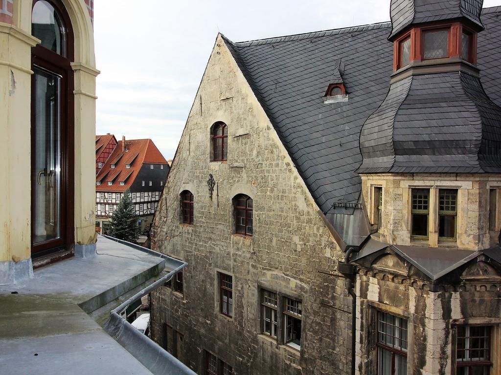 Apartment Am Rathaus Quedlinburg Exterior foto